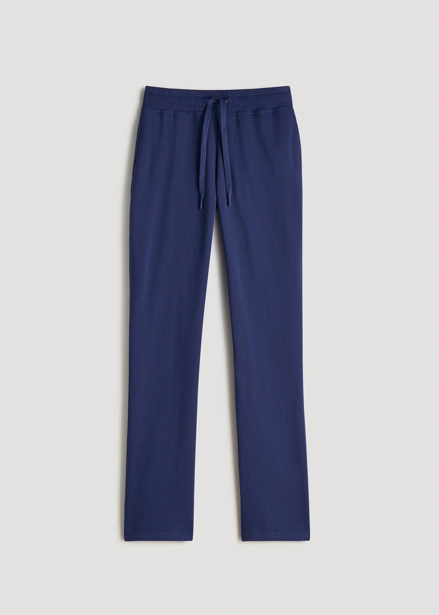 Wearever Fleece Open-Bottom Sweatpants for Tall Women in Midnight Blue