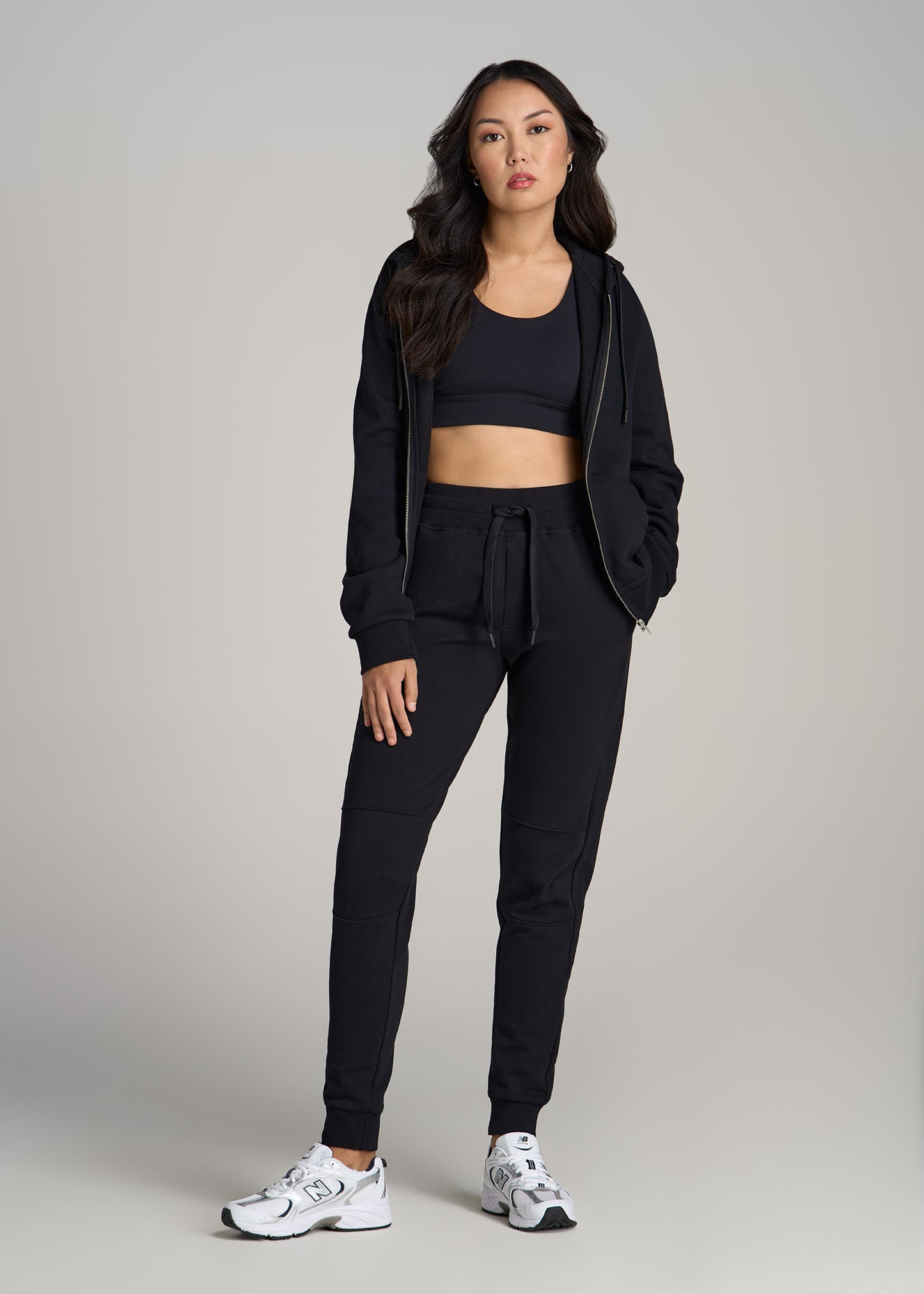 Wearever French Terry Tall Women's Joggers in Black