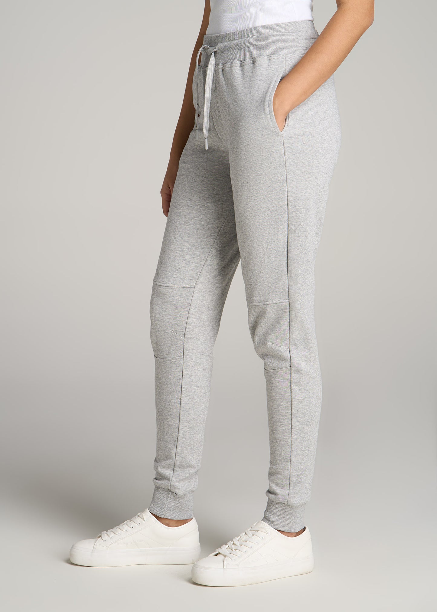 Wearever French Terry Tall Women's Joggers in Grey Mix