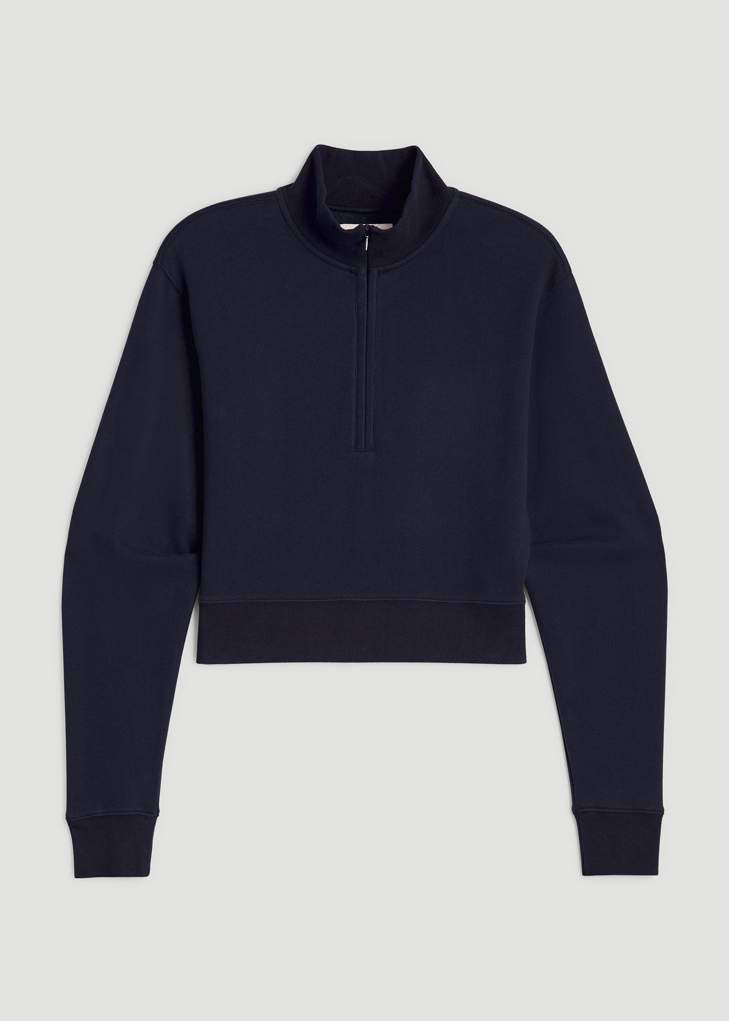 Wearever 2.0 Half-Zip Cropped Sweatshirt for Tall Women in Evening Blue