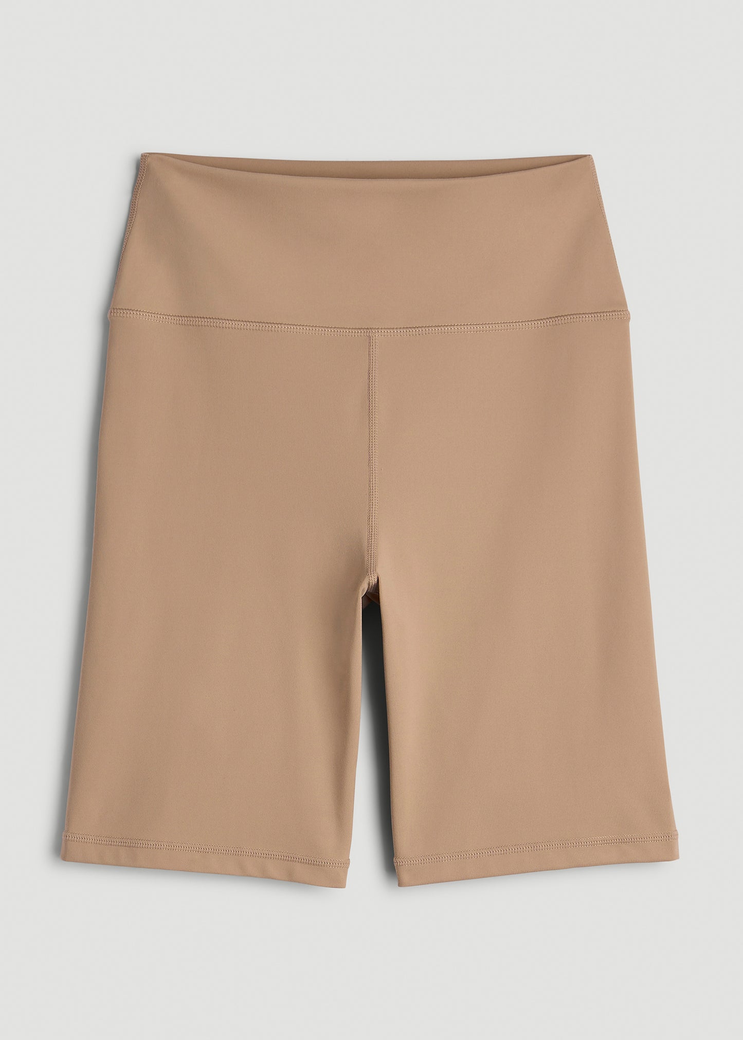 Balance Bike Shorts for Tall Women in Sun Tan