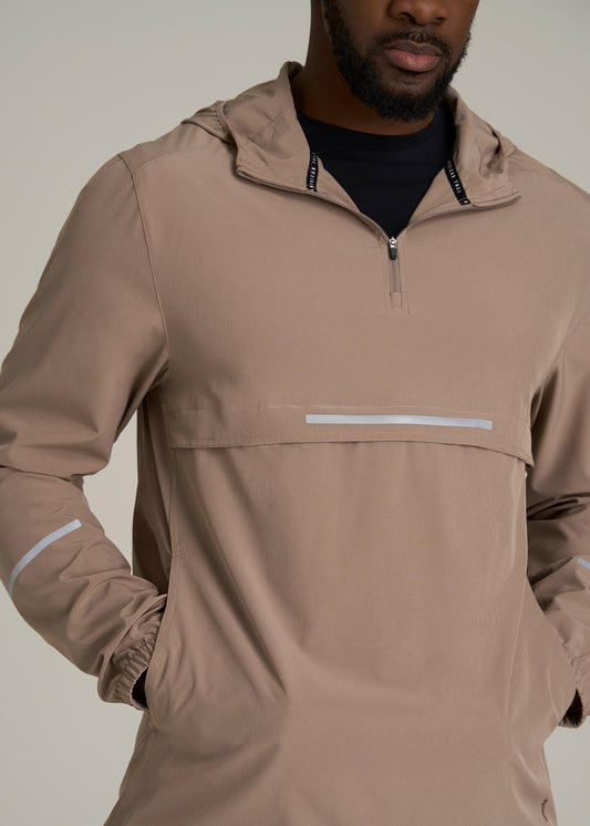 Featherweight Packable Anorak in Dark Sand