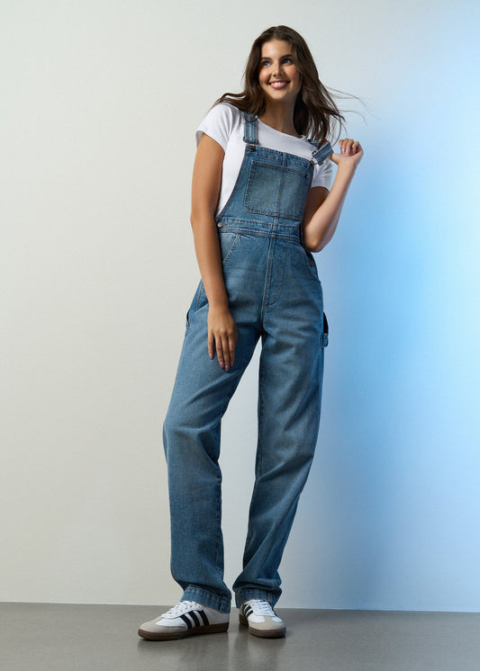 Denim Overalls