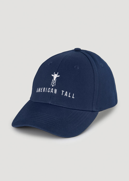 American-Tall-Baseball-Hat-Navy-Front