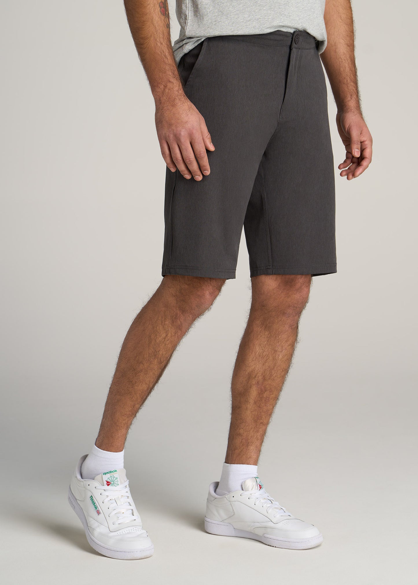 American-Tall-Men-All-Day-Shorts-Anthracite-Mix-side