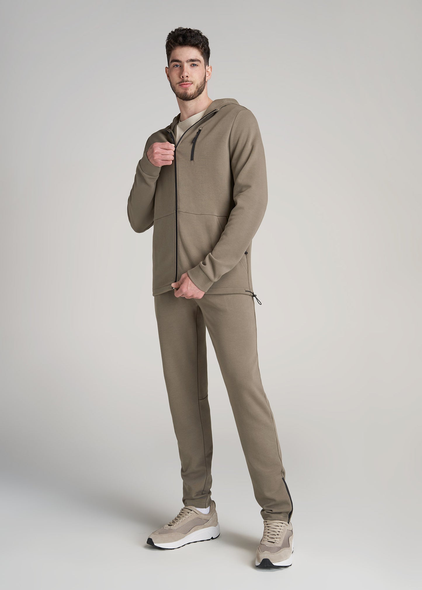       American-Tall-Men-Athleisure-Performance-Hooded-Track-Jacket-Deep-Taupe-full