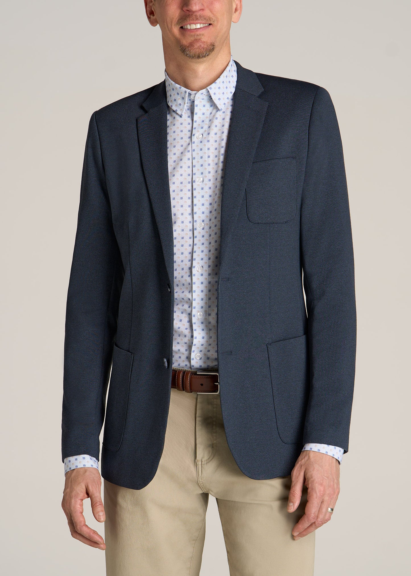 American-Tall-Men-Blazer-Blue-Steel-front