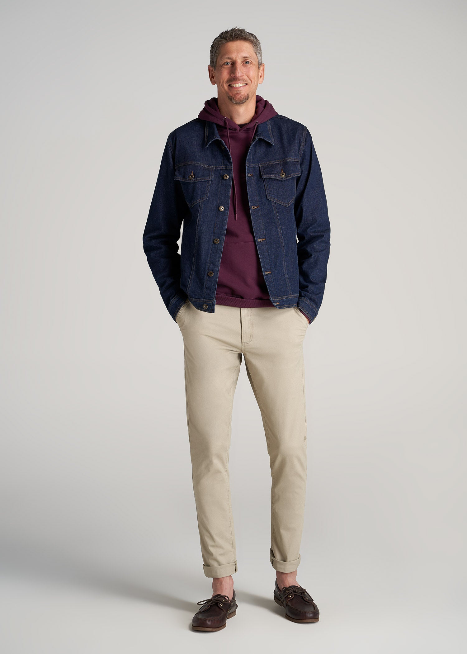     American-Tall-Men-Carman-Chinos-Desert-Khaki-full