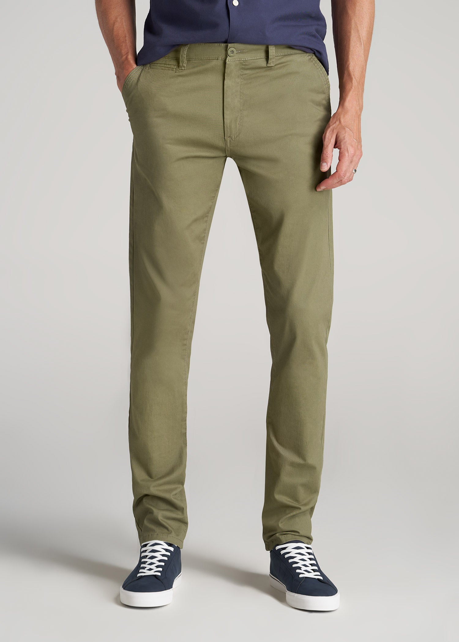        American-Tall-Men-Carman-Chinos-Fatigue-Green-front