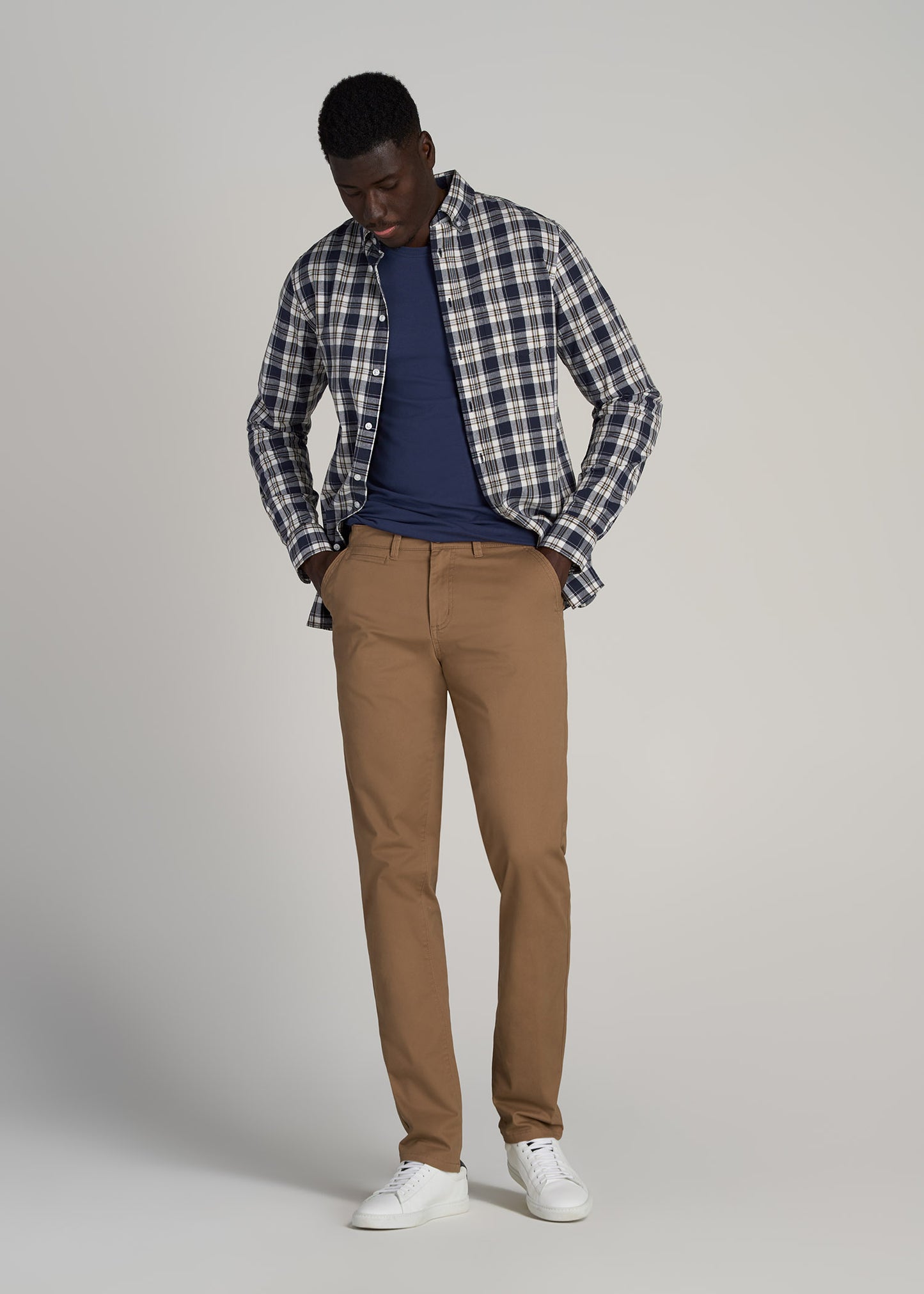       American-Tall-Men-Carman-Chinos-Russet-Brown-full