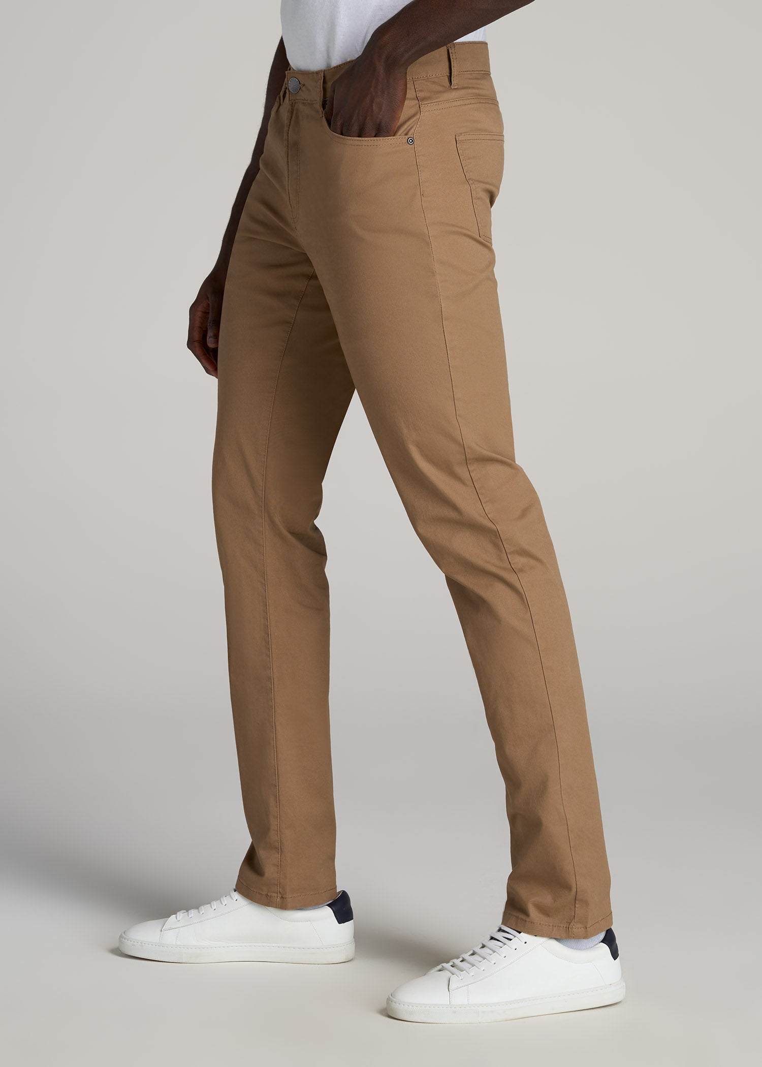    American-Tall-Men-Carman-Five-Pocket-Chino-Russet-Brown-side