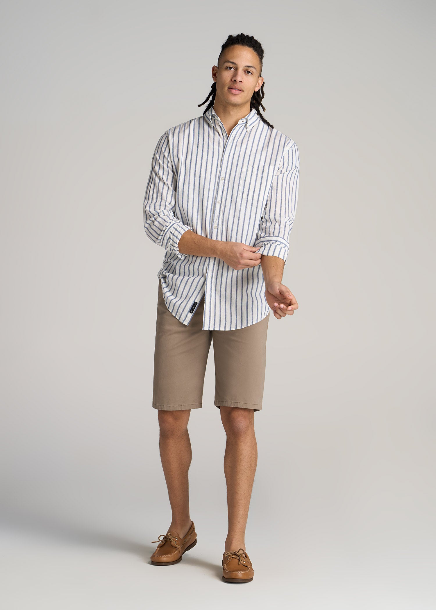     American-Tall-Men-Chino-Shorts-Dark-Sand-full