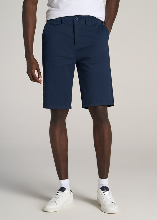    American-Tall-Men-Chino-Shorts-Marine-Navy-front