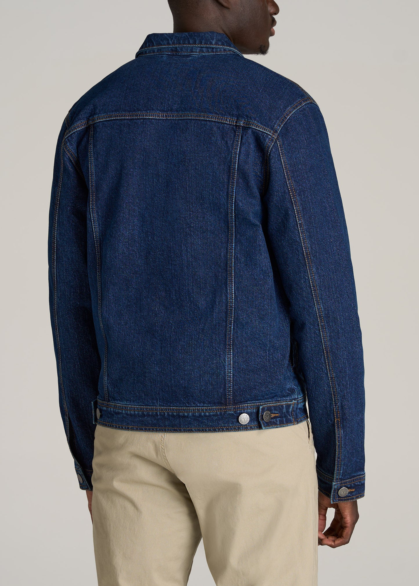       American-Tall-Men-Denim-Trucker-Jacket-Mid-Ocean-Blue-back