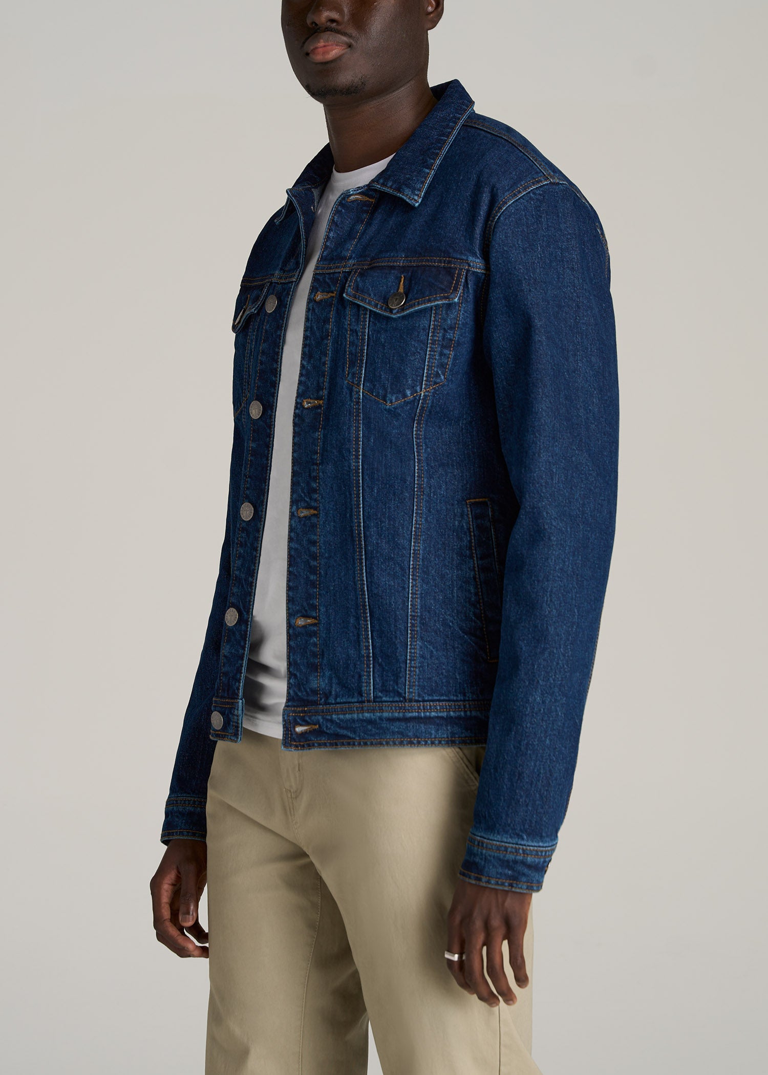     American-Tall-Men-Denim-Trucker-Jacket-Mid-Ocean-Blue-side