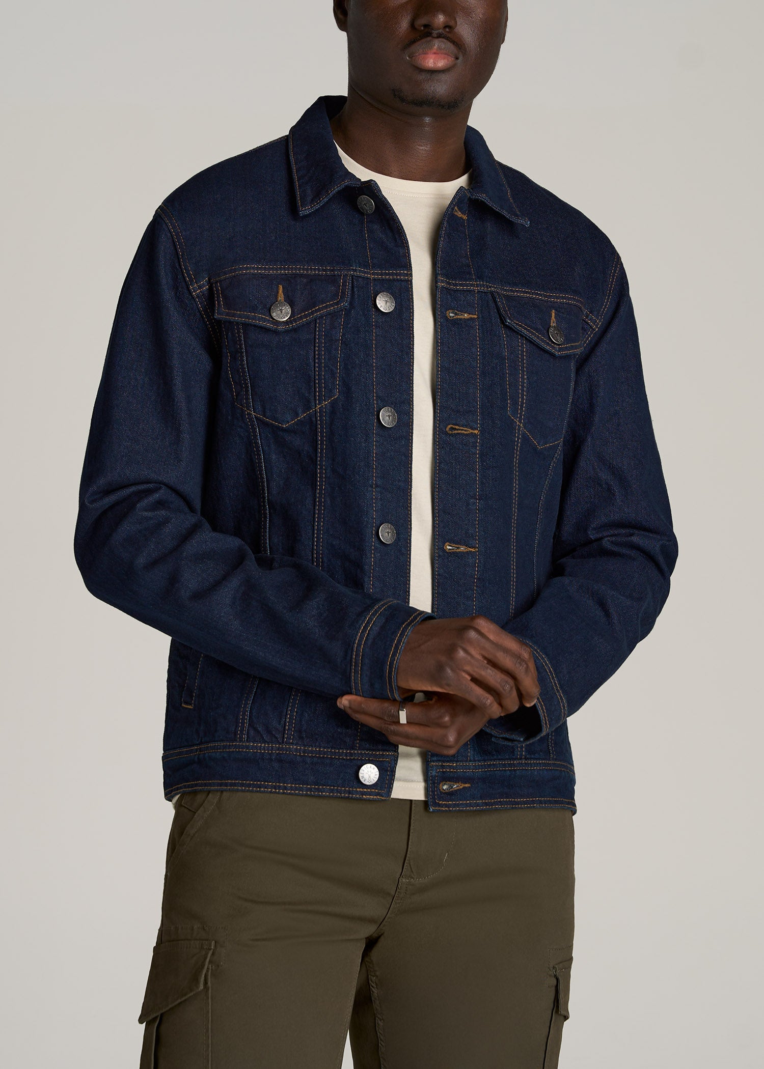 Tall Men's Denim Jackets