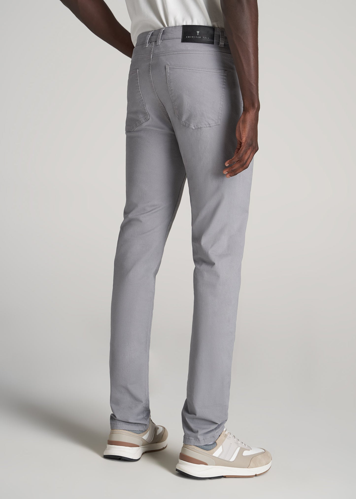        American-Tall-Men-Dylan-5-Pocket-Chino-Pebble-Grey-back