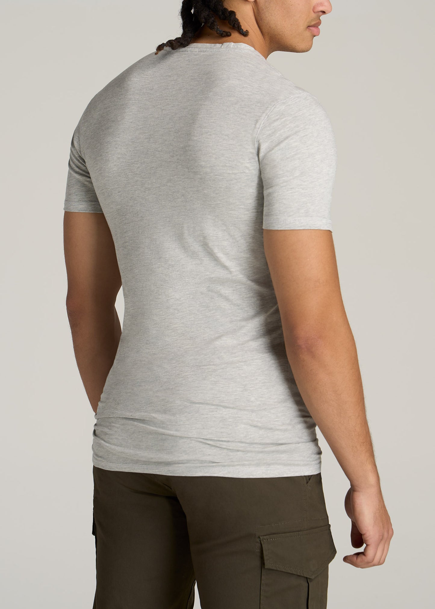    American-Tall-Men-Essential-SLIM-FIT-Crew-Neck-Tees-Grey-Mix-back