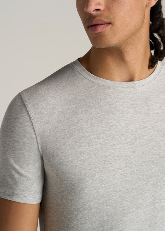    American-Tall-Men-Essential-SLIM-FIT-Crew-Neck-Tees-Grey-Mix-detail