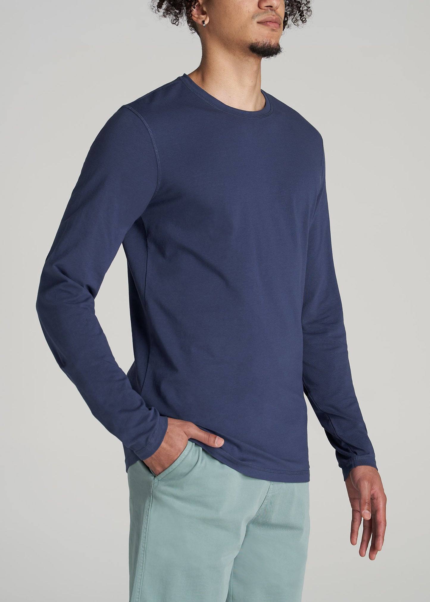         American-Tall-Men-Essential-SlimFit-LS-Crewneck-Navy-side