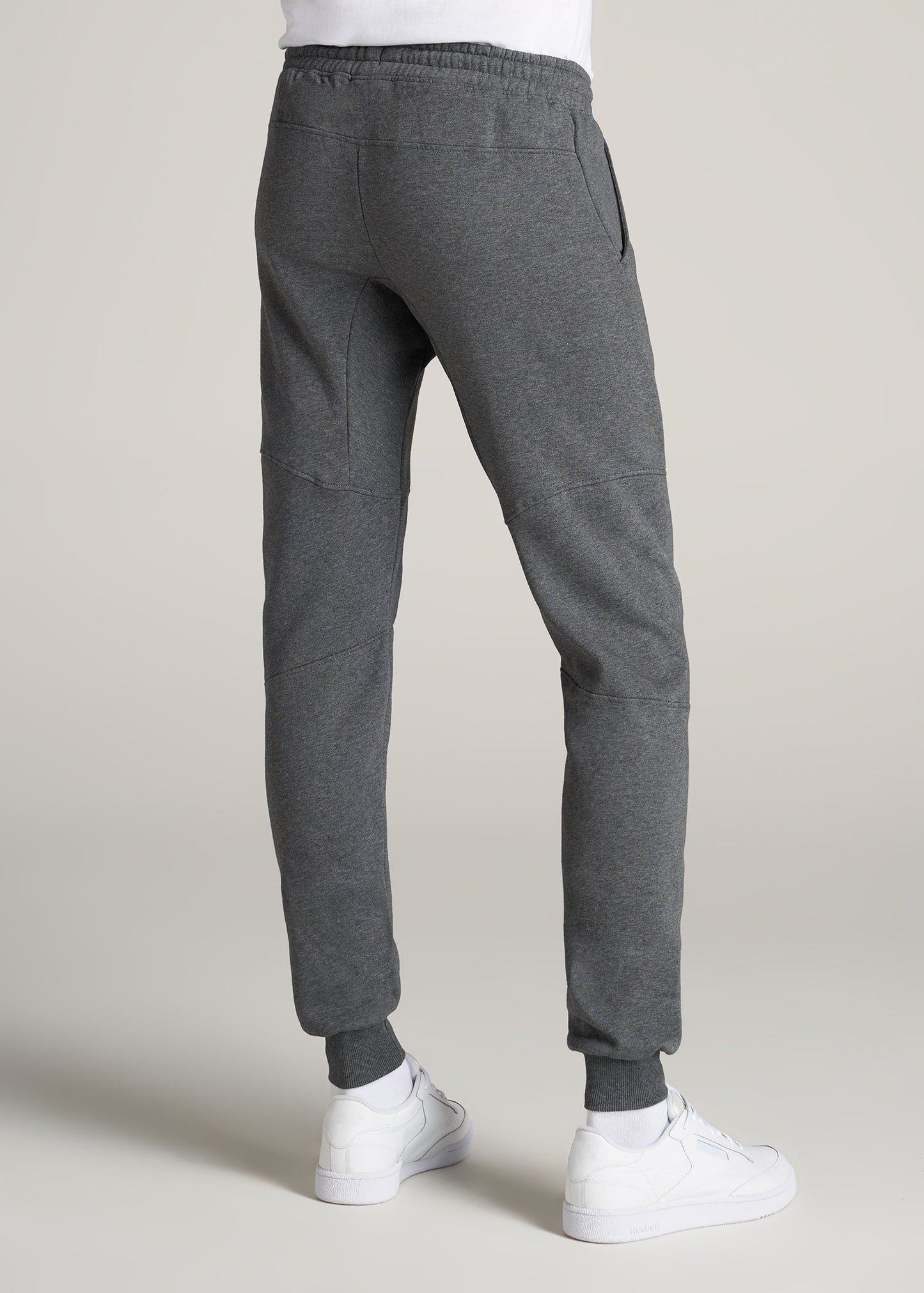        American-Tall-Men-Fleece-Jogger-CharcoalMix-back