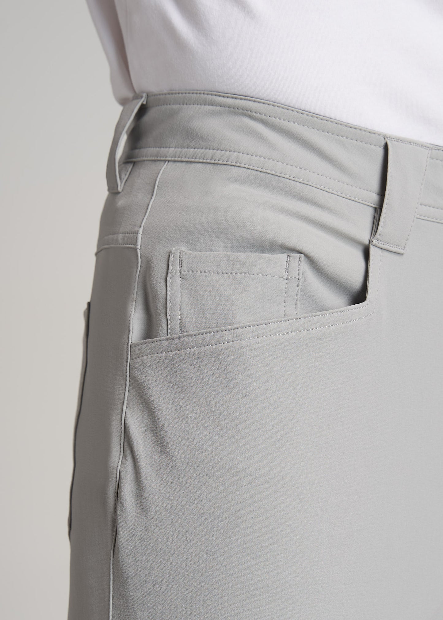     American-Tall-Men-Hiking-Shorts-LightGrey-detail