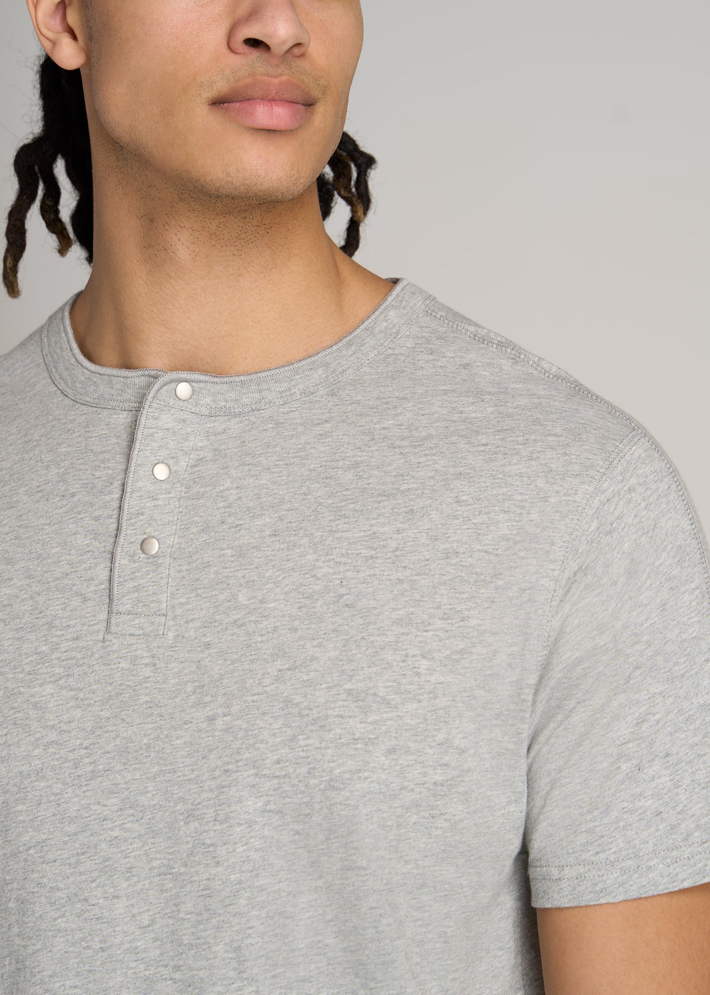 American-Tall-Men-Jersey-Henley-Tee-Heathered-Grey-detail