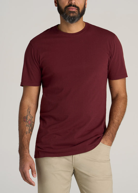 American-Tall-Men-LJ-REGULAR-FIT-Crew-Neck-Tee-Sumac-Red-front