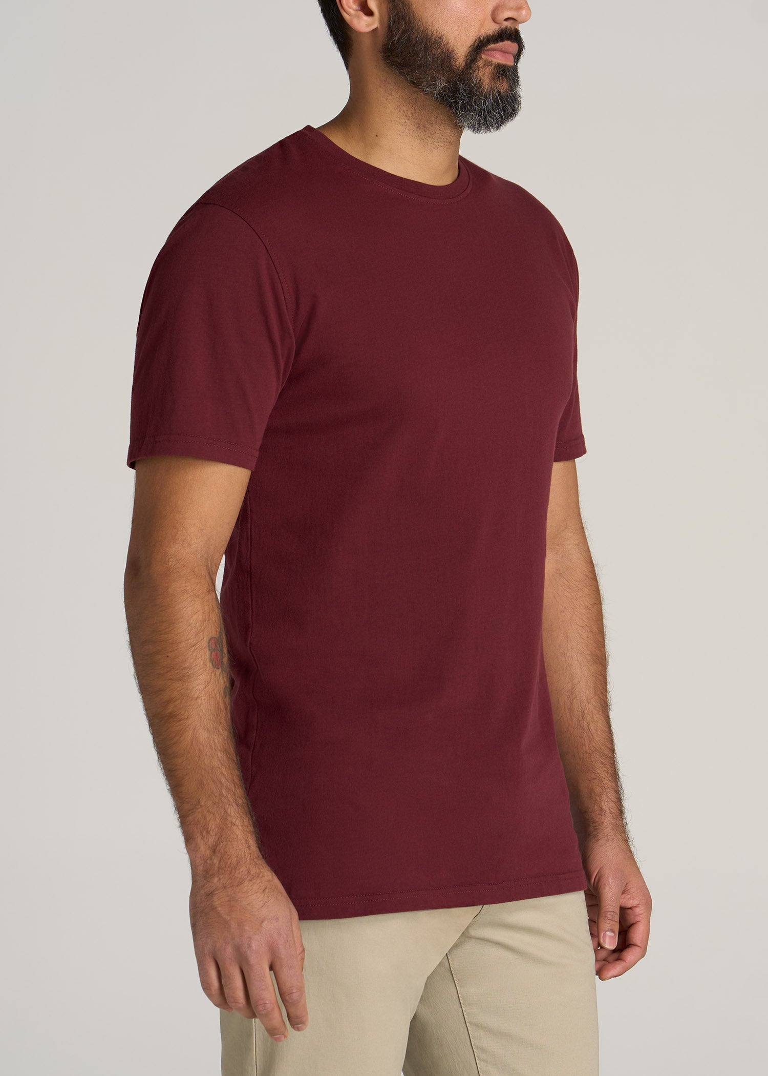 American-Tall-Men-LJ-REGULAR-FIT-Crew-Neck-Tee-Sumac-Red-side