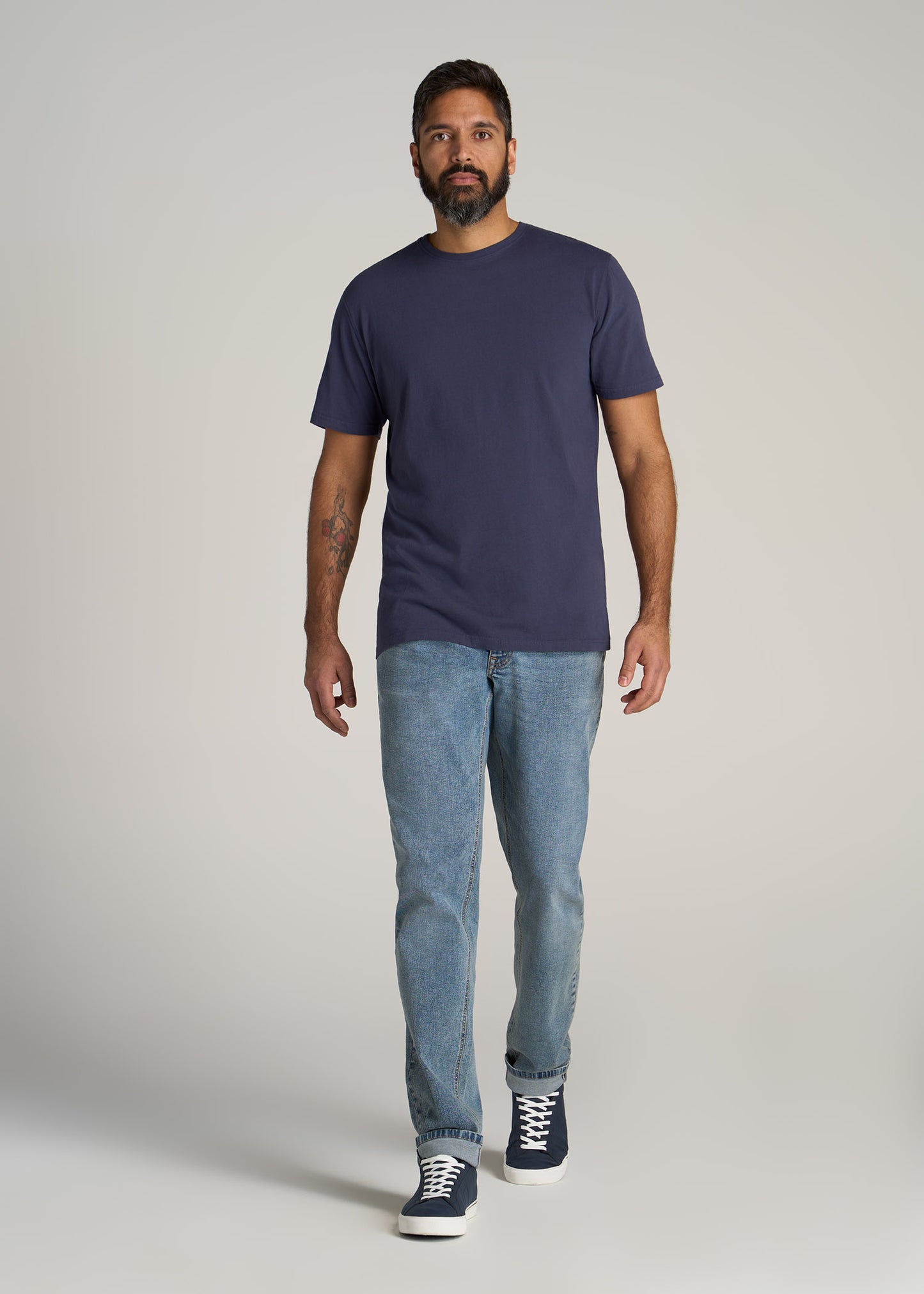 American-Tall-Men-LJ-REGULAR-FIT-Crew-Neck-Tee-Weathered-Navy-full