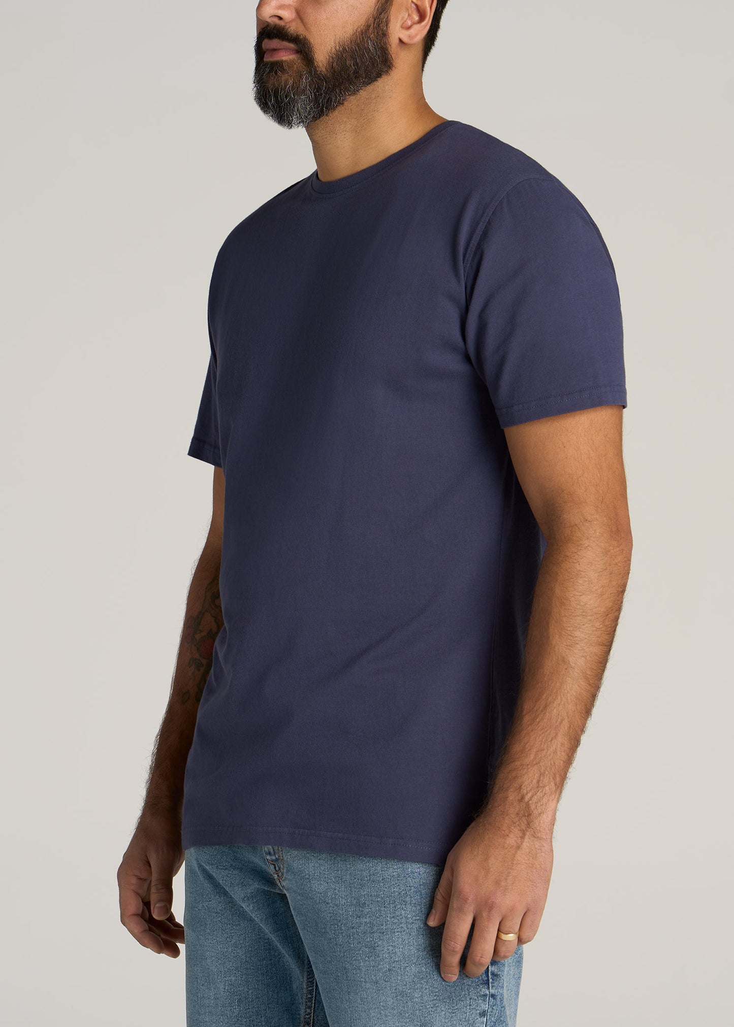 American-Tall-Men-LJ-REGULAR-FIT-Crew-Neck-Tee-Weathered-Navy-side