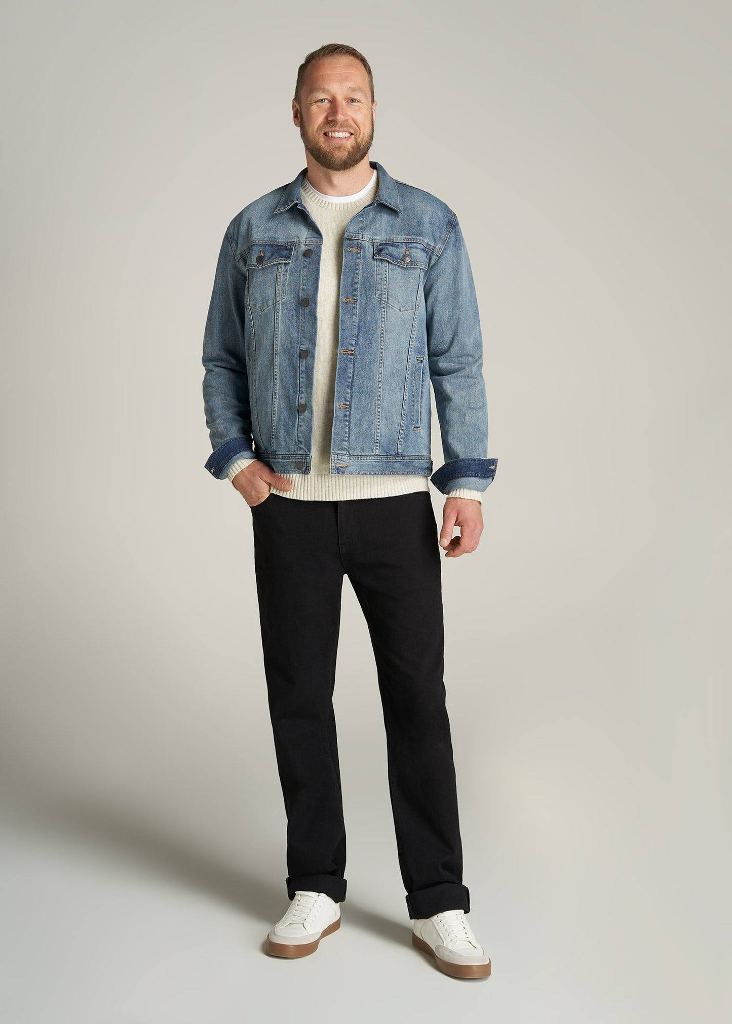     American-Tall-Men-LJS-Denim-Jacket-MediumBlue-full