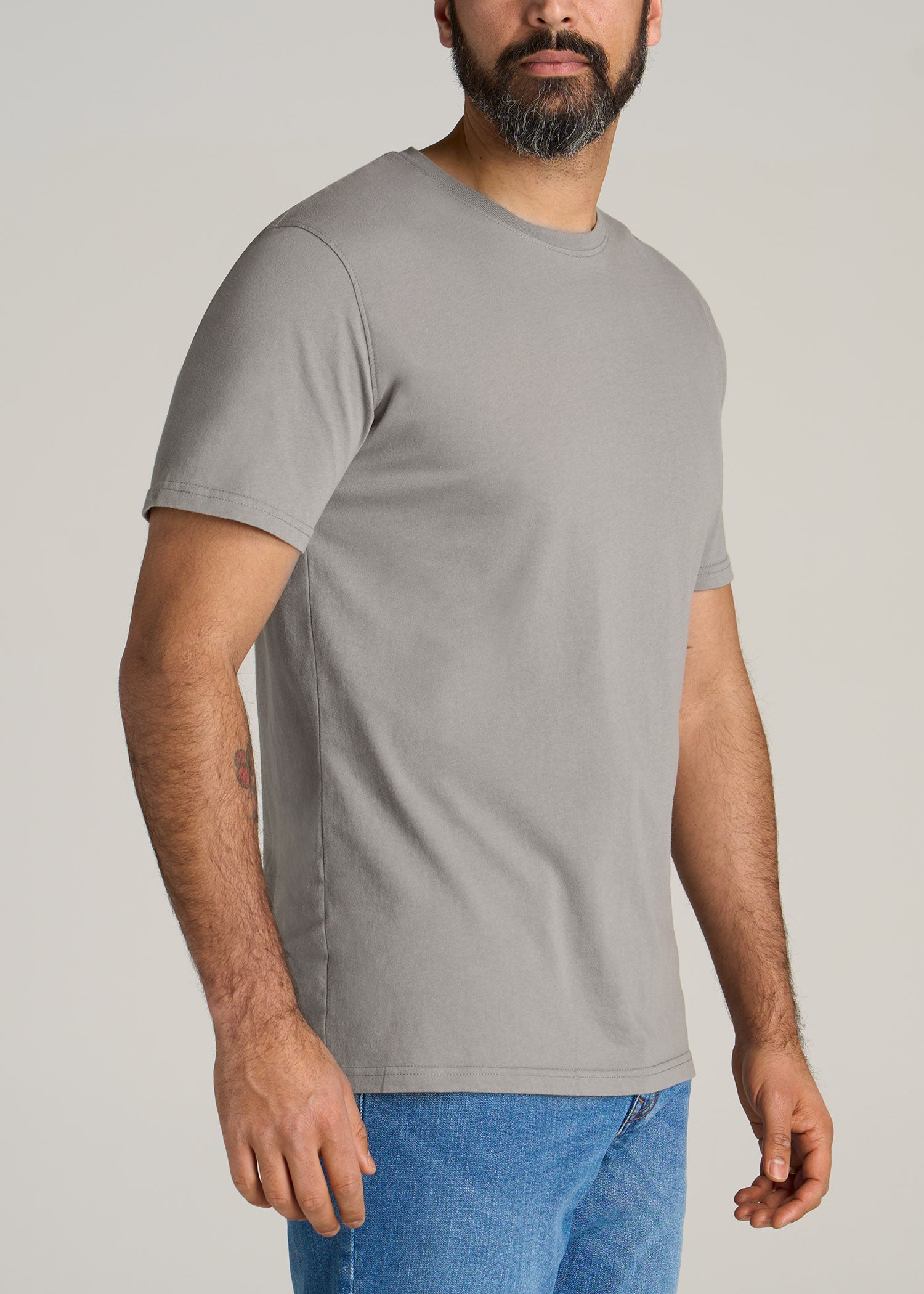 American-Tall-Men-LJS-REGULAR-FIT-CREW-NECK-TEE-PEWTER-side