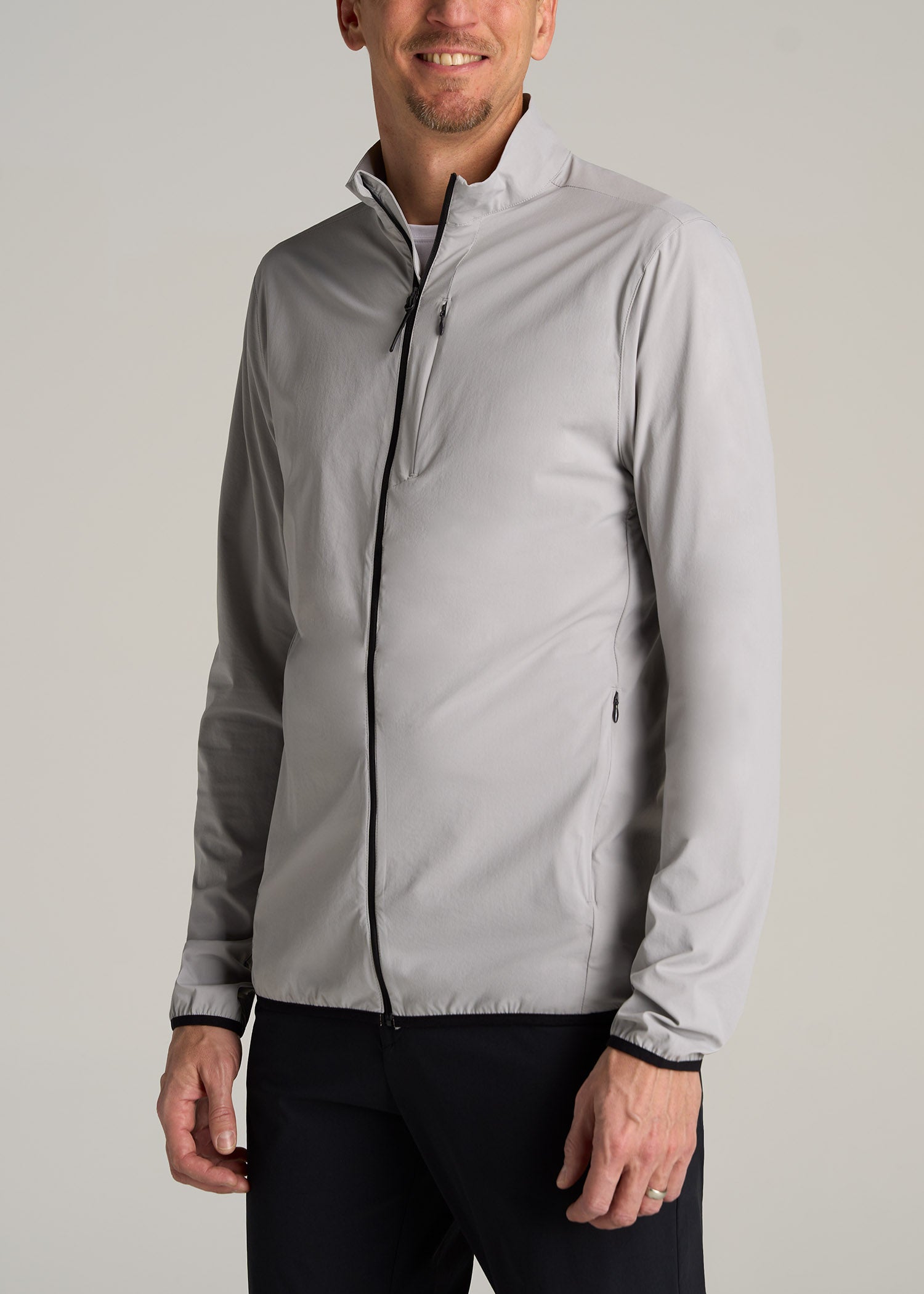       American-Tall-Men-Light-Weight-Track-Jacket-Light-Grey-side