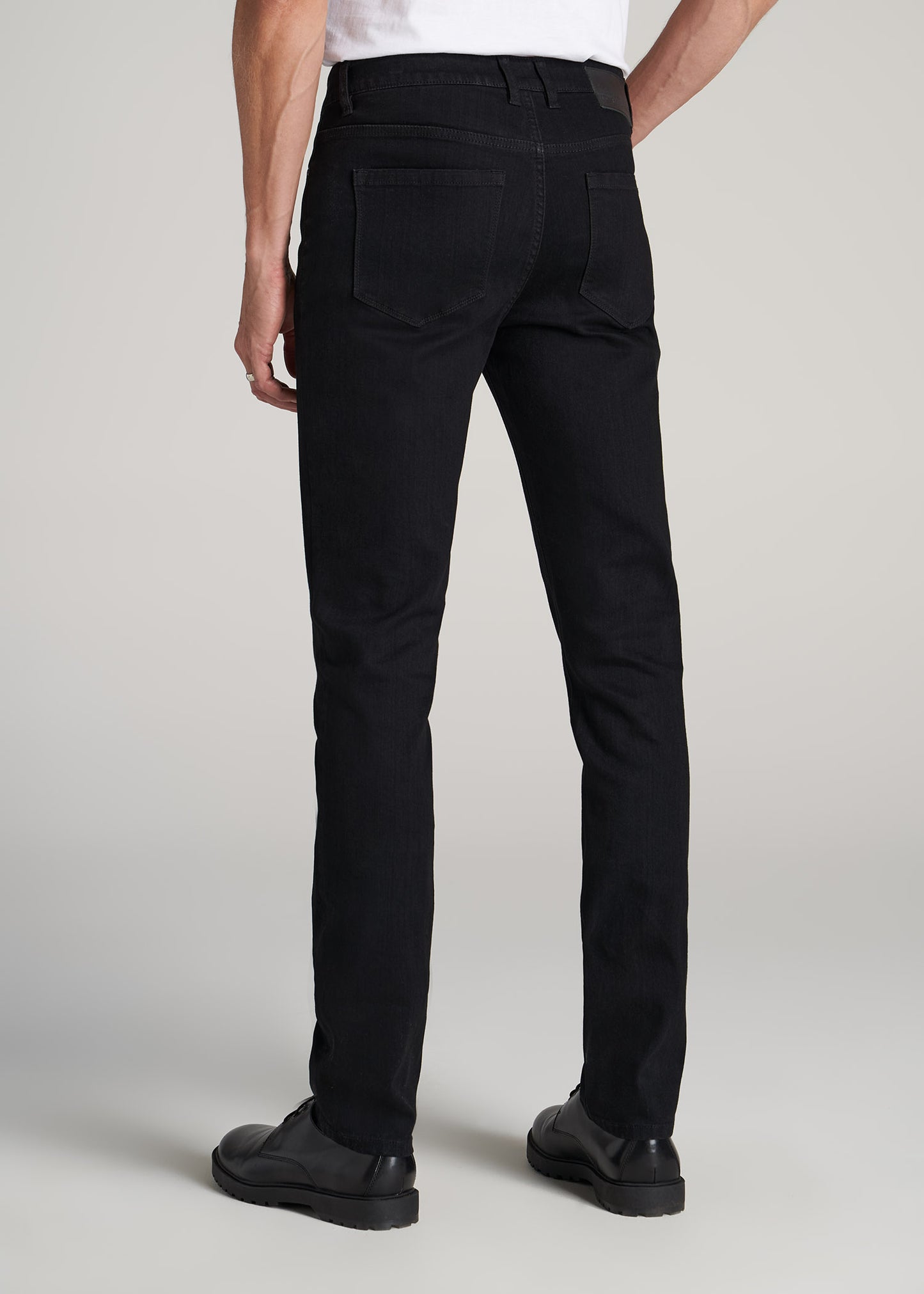    American-Tall-Men-Mens-Dylan-Slim-Fit-Jeans-Black-back