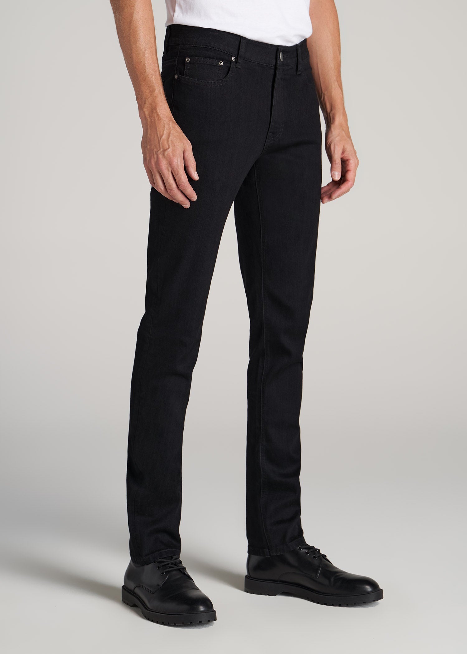     American-Tall-Men-Mens-Dylan-Slim-Fit-Jeans-Black-side