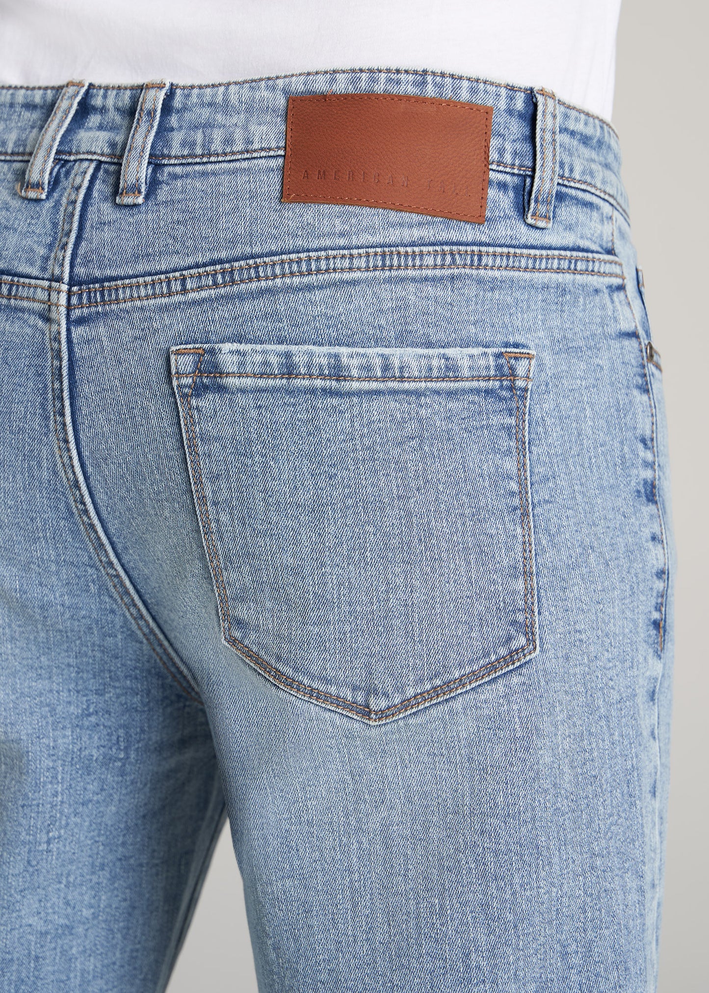    American-Tall-Men-Mens-Dylan-Slim-Fit-Jeans-Retro-Blue-detail