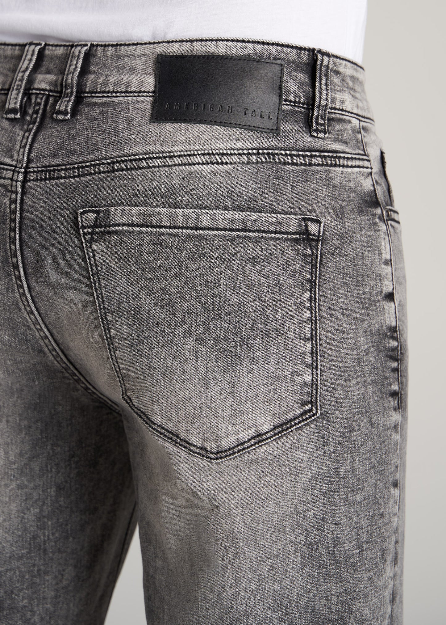    American-Tall-Men-Mens-Dylan-Slim-Fit-Jeans-Wash-Faded-Black-detail