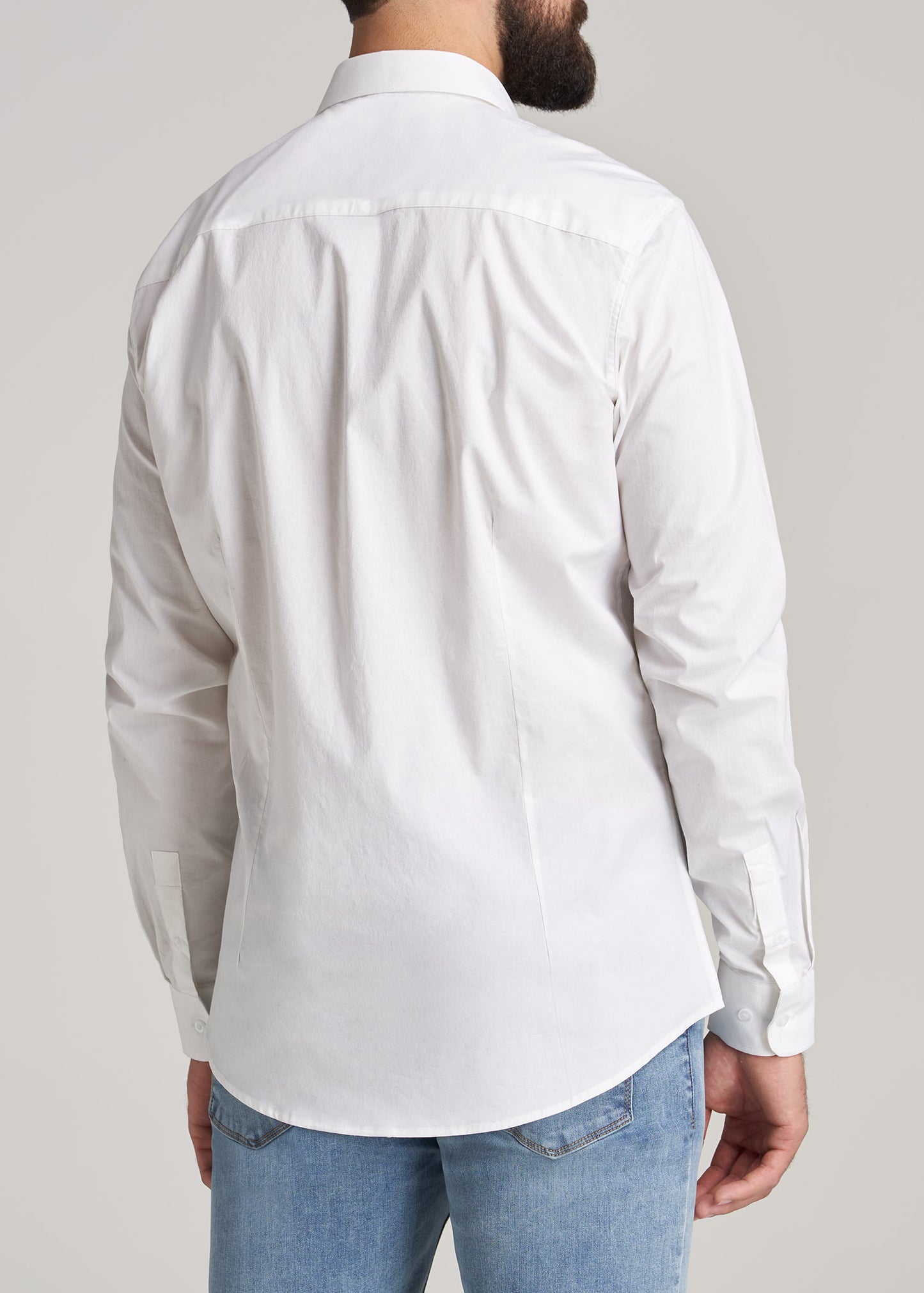    American-Tall-Men-Oskar-DressShirt-White-back