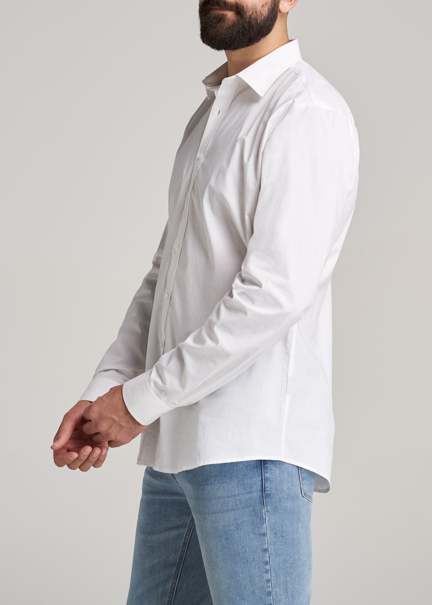    American-Tall-Men-Oskar-DressShirt-White-side