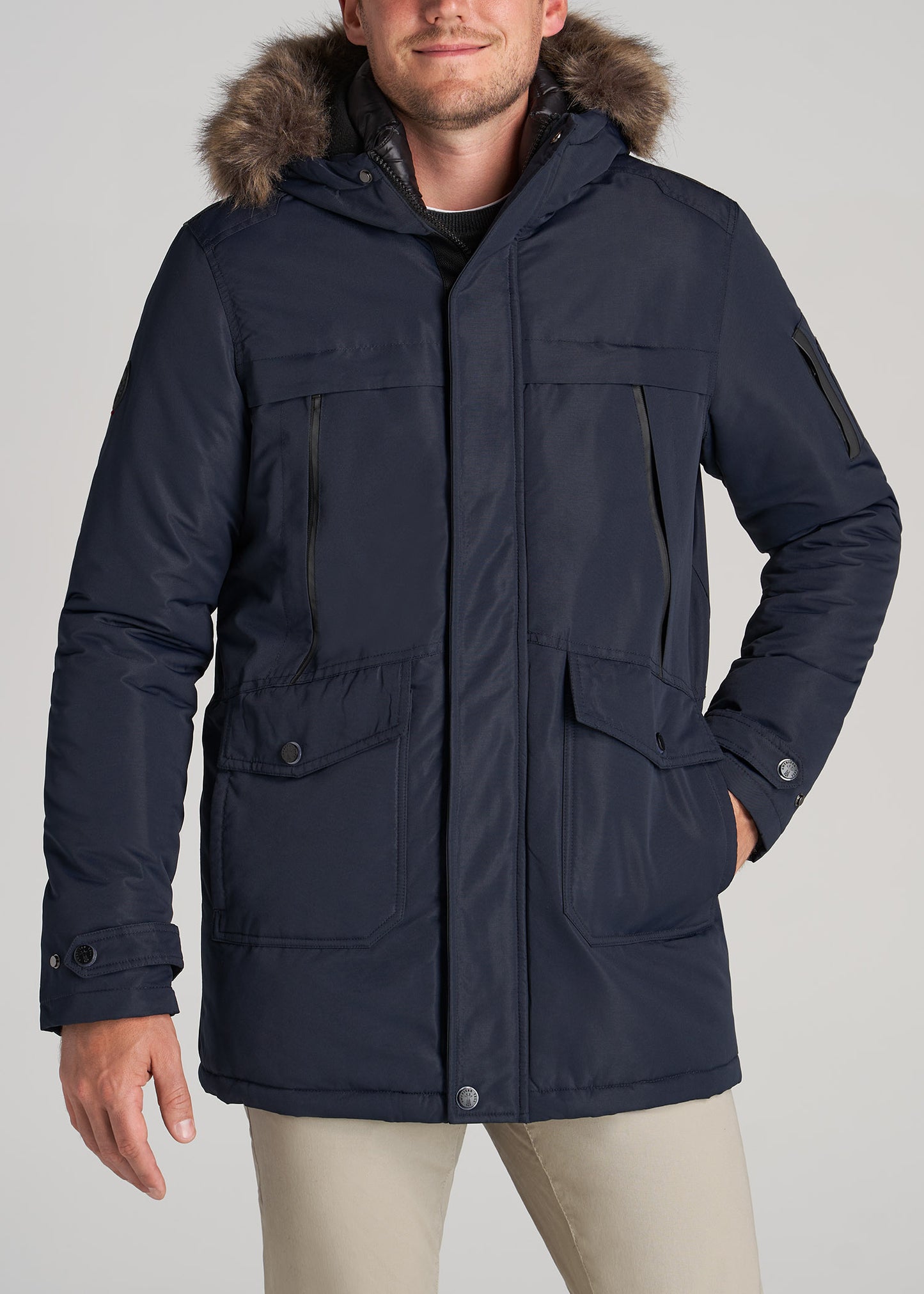    American-Tall-Men-Parka-Navy-front