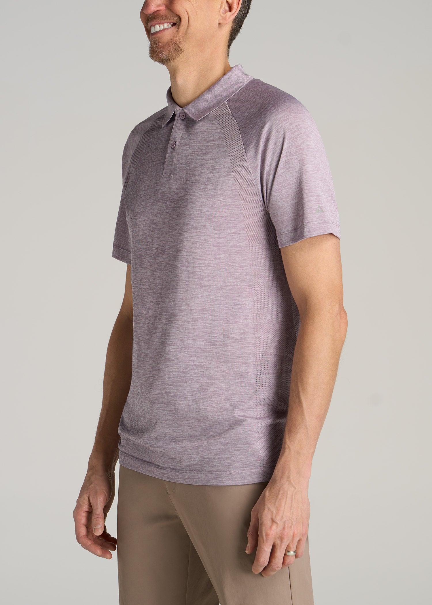    American-Tall-Men-Performance-Golf-Polo-Raglan-Lavender-Mix-side