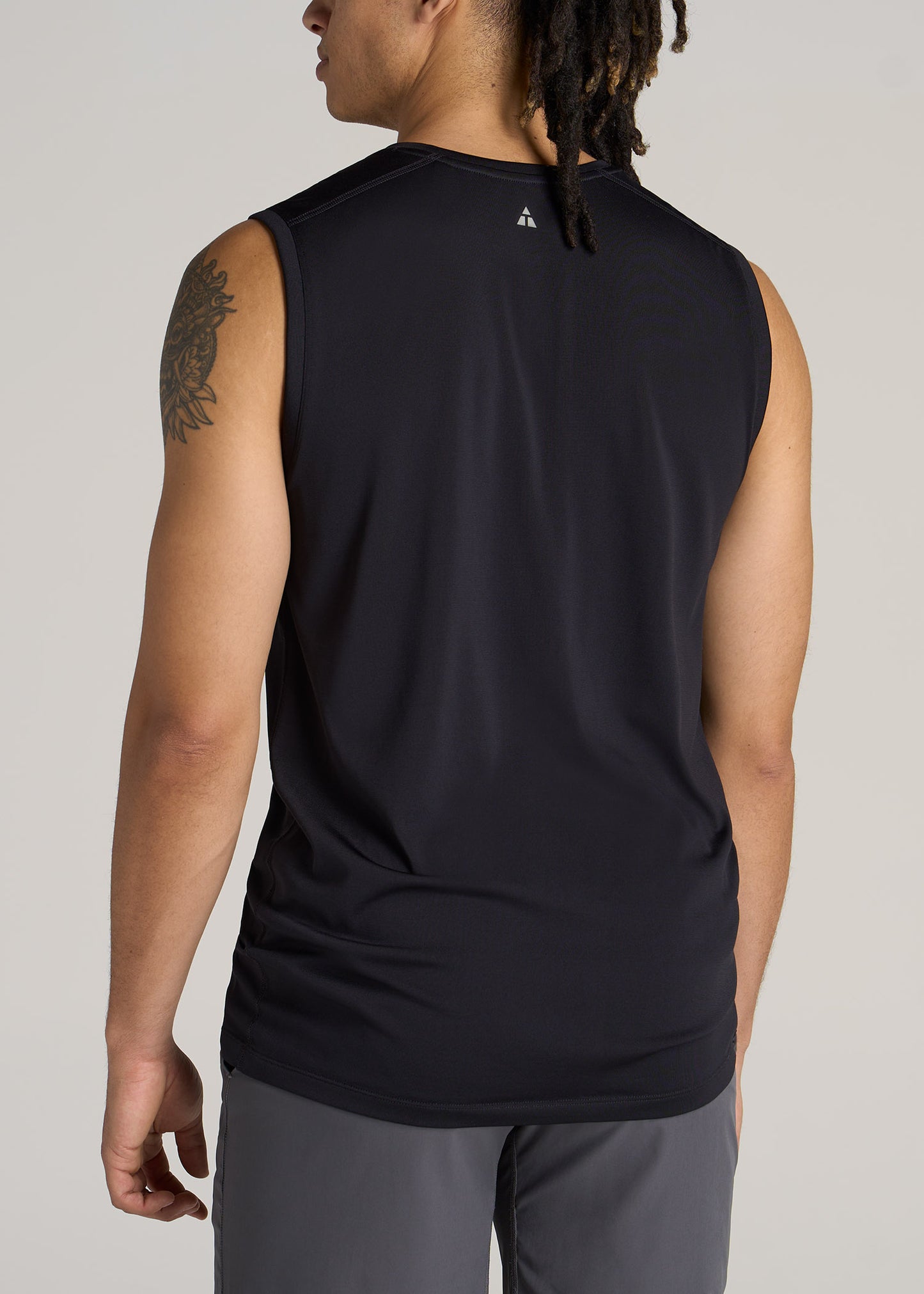 American-Tall-Men-Performance-Jersey-Tank-Black-back