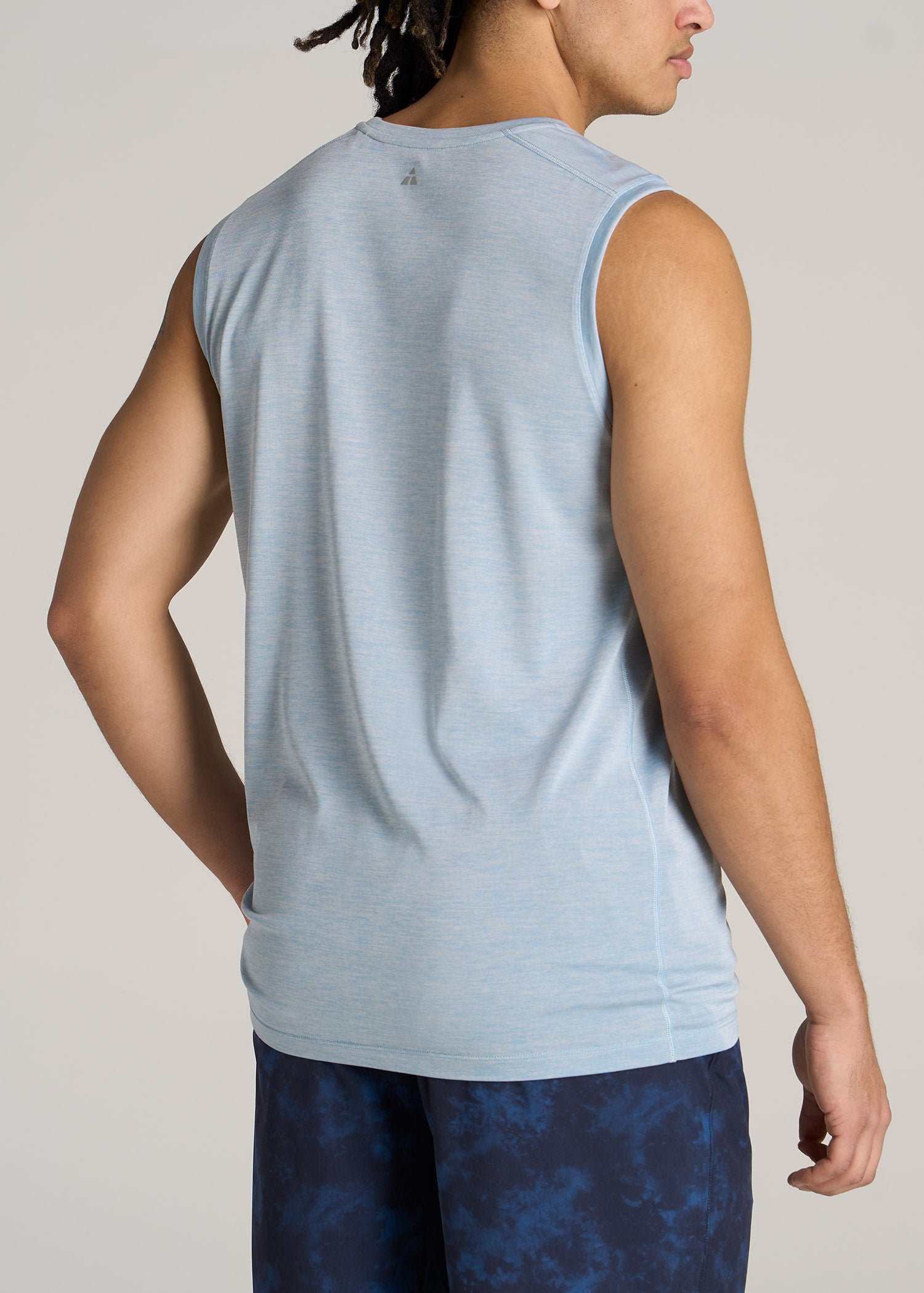 American-Tall-Men-Performance-Jersey-Tank-Light-Blue-Mix-back