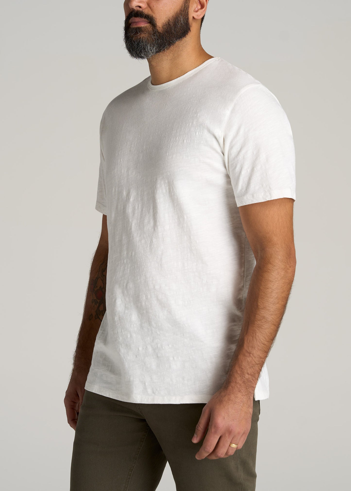     American-Tall-Men-Regular-Fit-Slub-Tee-Ecru-White-side