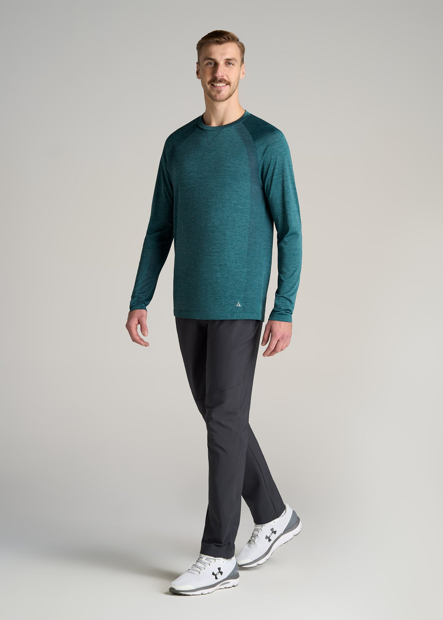     American-Tall-Men-Tech-Long-Sleeve-Raglan-Tee-Teal-Mix-full