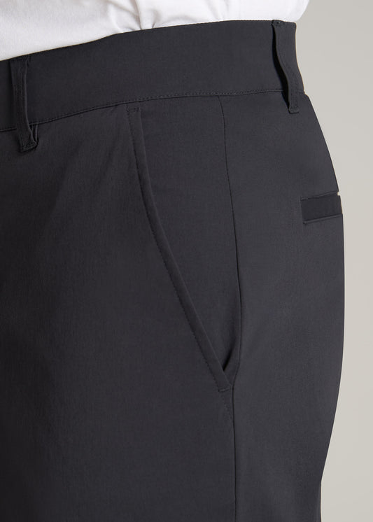    American-Tall-Men-Traveler-Chino-Shorts-Black-detail