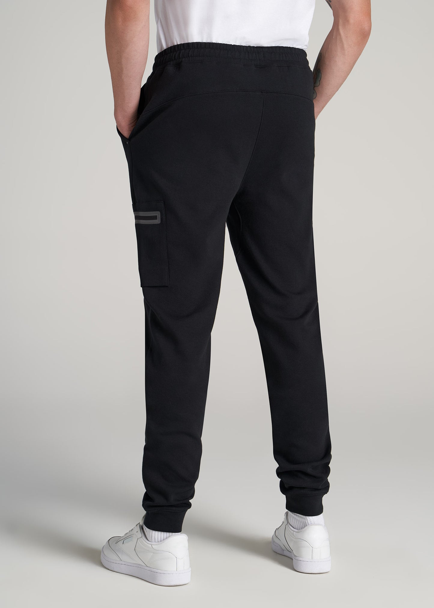       American-Tall-Men-Utility-Jogger-Black-back