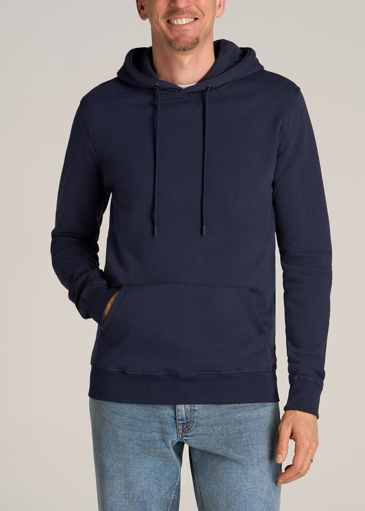 American-Tall-Men-Wearever-Fleece-Pullover-Navy-front