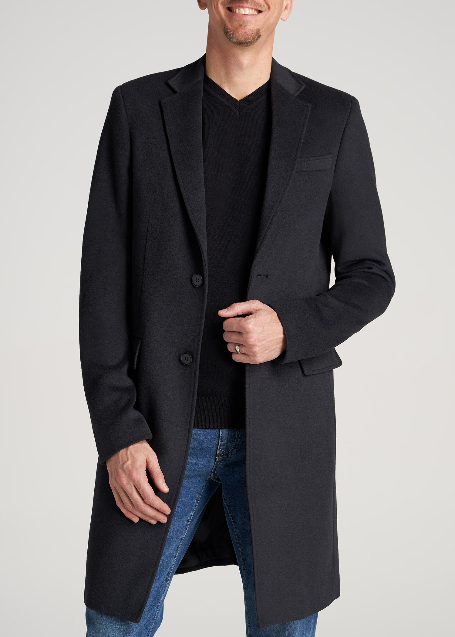    American-Tall-Men-Wool-Coat-CharcoalMix-front